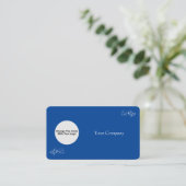 会社名とロゴでオブジェクトを変更する 名刺 (スタンド正面)