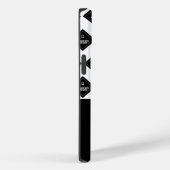 会社名とロゴのパターン Case-Mate iPhoneケース (裏面 / 右)