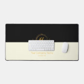 会社名とロゴをカスタマイズする デスクマット (キーボード&マウス)