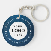 会社名とロゴ キーホルダー (裏面)