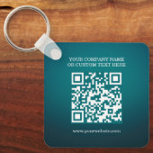 会社名とロゴ キーホルダー (正面)