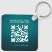 会社名とロゴ キーホルダー (裏面)