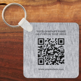 会社名とロゴ キーホルダー