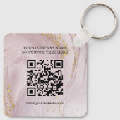 会社名とロゴ キーホルダー (裏面)