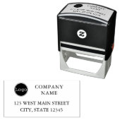 会社名と返送先住所のセルフインキングスタンプ セルフインキングスタンプ (インサイチュ)