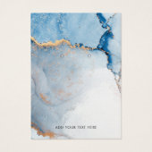 会社名とQRコードイヤリング表示カード (正面)