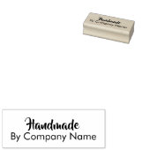 会社名による手作り ラバースタンプ (押印)