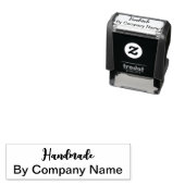 会社名の文字付き手作り セルフインキングスタンプ (インサイチュ)