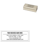 会社名アドレス情報プロフェッショナルスタンプ ラバースタンプ (押印)