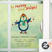 会社名オフィスクリスマスの開始時刻の追加 ウィンドウサイン (ホーム)