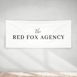 会社名ブランド2.5' x 6' 横断幕