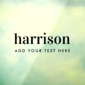 会社名ミニマルモダン ウィンドウサイン (シート3)