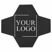 会社名ロゴの追加の会社プロフェッショナル文字 サッカーボール (フラット)