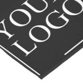 会社名ロゴの追加の会社プロフェッショナル文字 ショートテーブルランナー (コーナー)