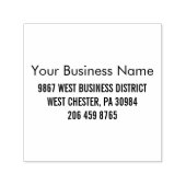 会社名会社差出人住所 セルフインキングスタンプ (デザイン)