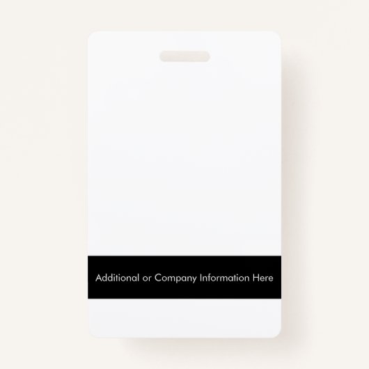 会社名前をカスタムするバッジ バッジ (裏面)