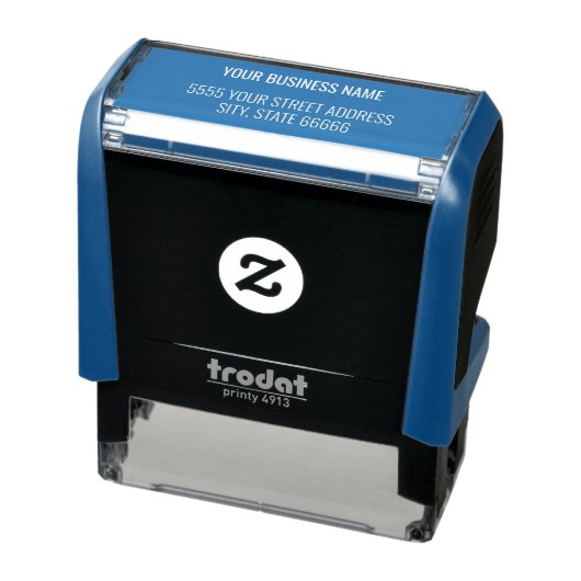 会社名差出人住所の色スタンプ セルフインキングスタンプ (商品)