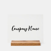 会社名文字テンプレート アクリルサイン (正面)