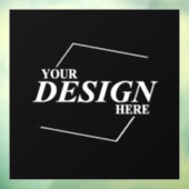 会社名 ビジネス名 あなた自身でデザイン   ウィンドウサイン (シート3)