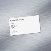 会社名、住所、サイト情報 マグネット名刺 (インサイチュ)