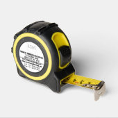 会社名LOGOお客様ギフト白黒 メジャー (傾斜)