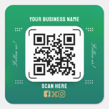 会社名qrコードシール