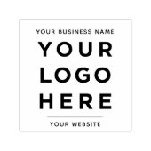 会社名Webサイトのカスタムロゴ セルフインキングスタンプ (デザイン)