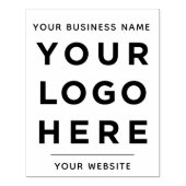 会社名Webサイトのカスタムロゴ ラバースタンプ (インプリント)