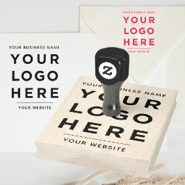 会社名Webサイトのカスタムロゴ ラバースタンプ