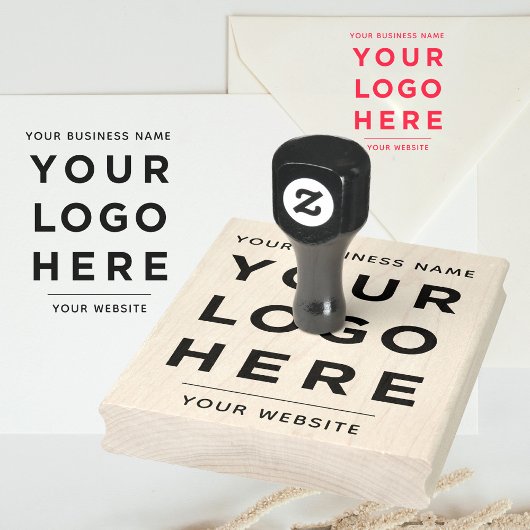 会社名Webサイトのカスタムロゴ ラバースタンプ