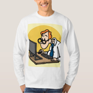 会社員おもしろいギークTシャツ – マンガおたくCo Tシャツ