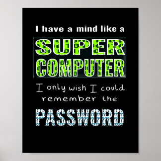 会社員おもしろい学生プロのオフィスITジョーク ポスター