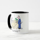 会社員が人に気付かれる マグカップ (正面左)