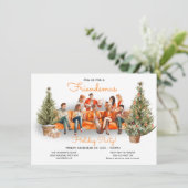 会社員フレンドスマスホリデークリスマスパーティー 招待状 (スタンド正面)