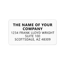 会社固定カスタム事業差出人住所