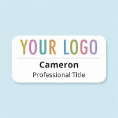 会社従業員名札会社ロゴ磁気 名札