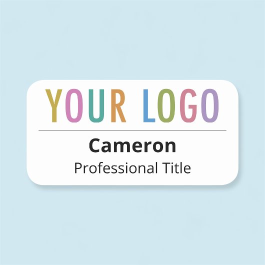 会社従業員名札会社ロゴ磁気 名札