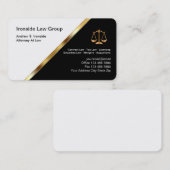 会社法のオフィス 名刺 (正面/裏面)