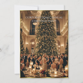 会社法人クリスマスホリデーパーティー 招待状
