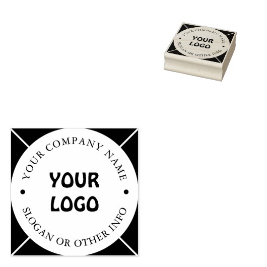 会社用の丸型スタンプを作成 ラバースタンプ (押印)