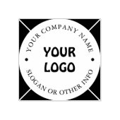 会社用の丸型スタンプを作成 ラバースタンプ (インプリント)