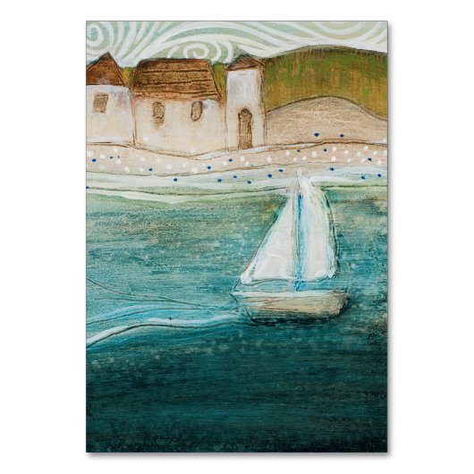 会社調合祈りの言葉票 テーブルナンバー (正面)