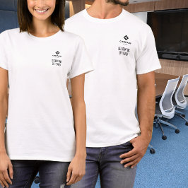 会社 ビジネス ロゴ 記念 # 周年 カスタムデザイン Tシャツ