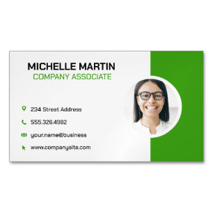 会社  企業のプロフェッショナルテンプレート マグネット名刺