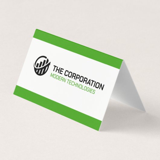 会社 |企業のプロフェッショナルテンプレート 名刺 (裏面)