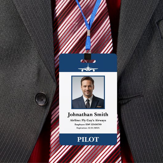 会社　写真　セキュリティーＩＤ　航空　航空会社　パイロット バッジ