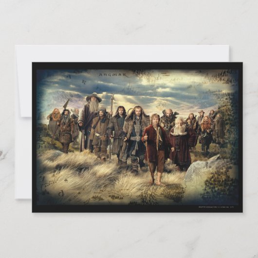 会社 招待状 (正面)