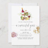 会社BBQピクニックアドロゴ 招待状 (正面)