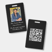 会社ID バッジ (表裏)