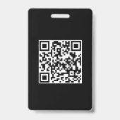 会社ID バッジ (裏面)